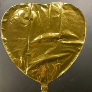 Кулька Серце, КП Ф БЕЗ МАЛ., Металік "Золотий" (ФМ), 18"
