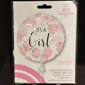 Кулька фольгована Це дівчинка It's a girl, 18