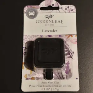 Автокліпс Lavender (Лавендер) — Аромат лаванди, США / Greenleaf