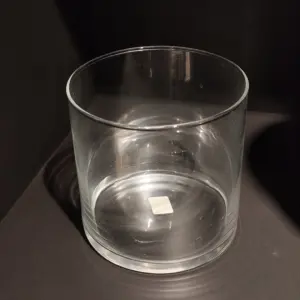 Ваза циліндр скло 15*12 см